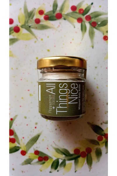 Whipped Body Butter - All Things Nice - Peppermint + Vanilla